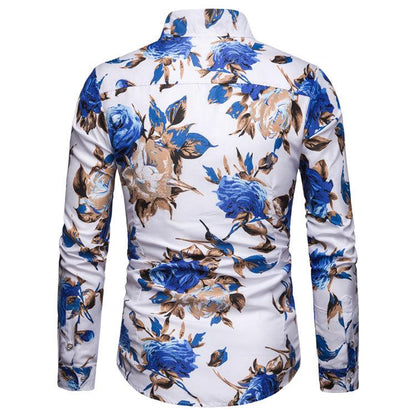 Plus Sizes Men Long Sleeves Shirts-STYLEGOING