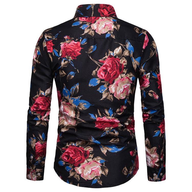 Plus Sizes Men Long Sleeves Shirts-STYLEGOING