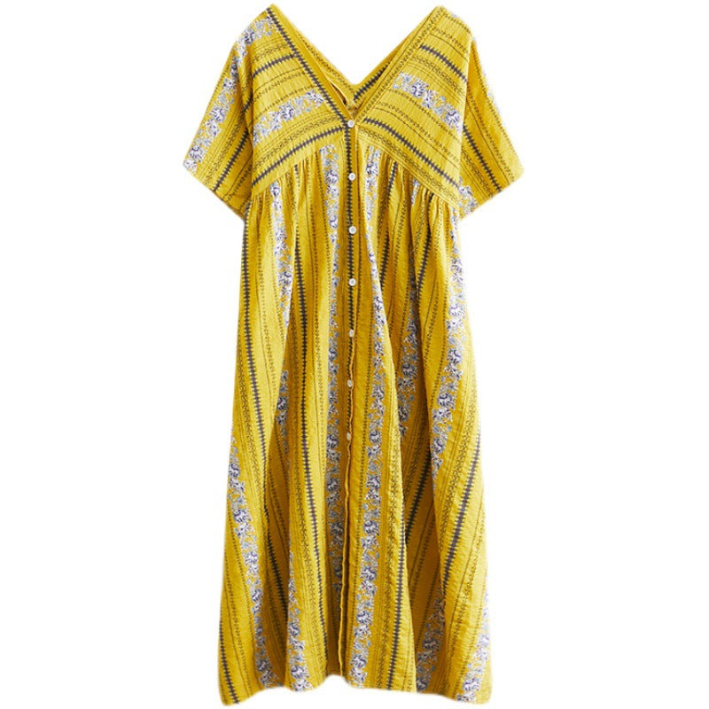 Summer Plus Sizes Long Cozy Dresses