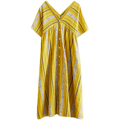 Summer Plus Sizes Long Cozy Dresses