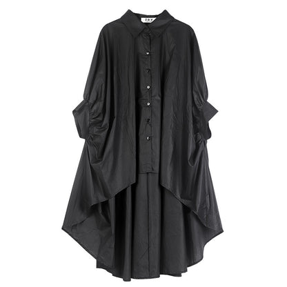 Casual Asymmetrical Plus Sizes Women Shirts Blouses