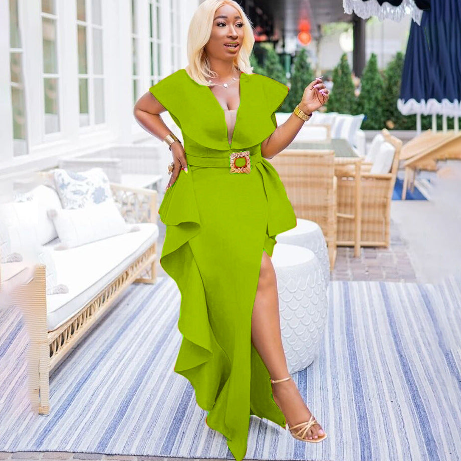 Sexy Irregular Plus Sizes Party Dresses for Women