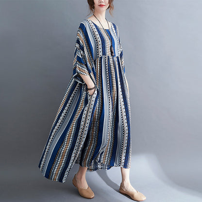 Women Loose Plus Sizes Long Dresses
