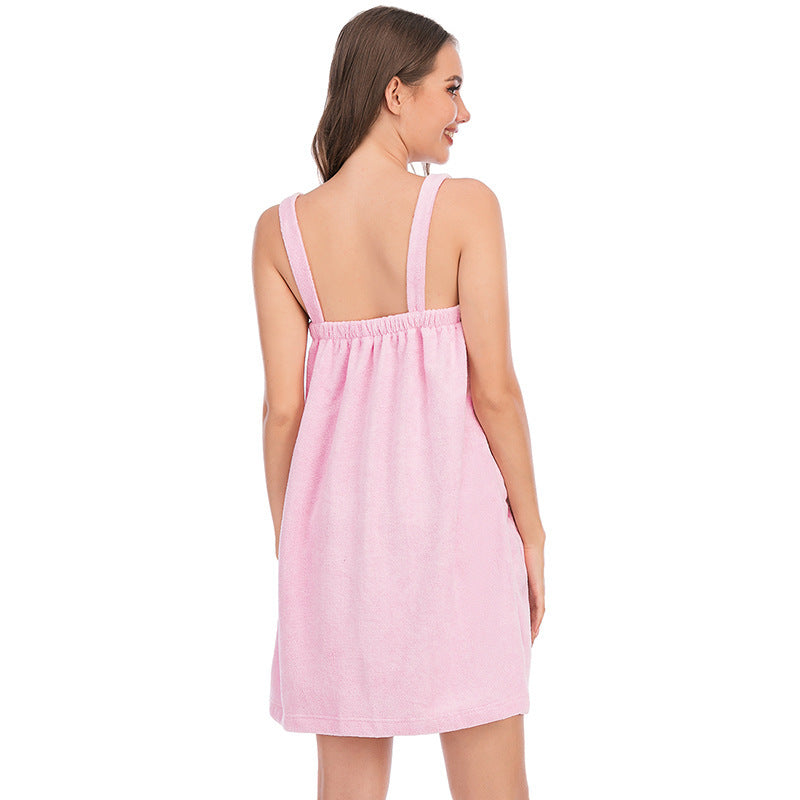 Casual Women Dress Bath Towel