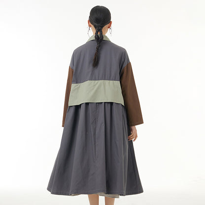Fashion Designed Plus Sizes Women Trench Coats