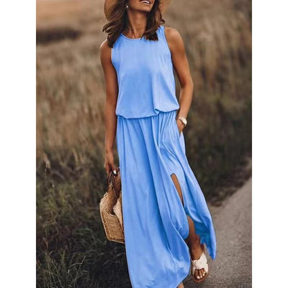 Casual Sleeveless Summer Long Maxi Dresses