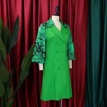Fashion Plus Sizes Blazer Dresses