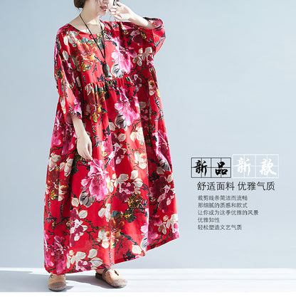 Women Plus Sizes Long Dresses