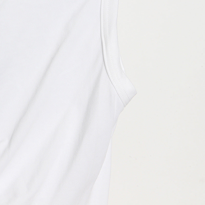 Sexy Designed Irregular Drawstring Summer T Shirts