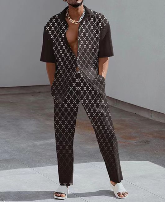 Casual Short Sleeves T Shirts and Pants for Women