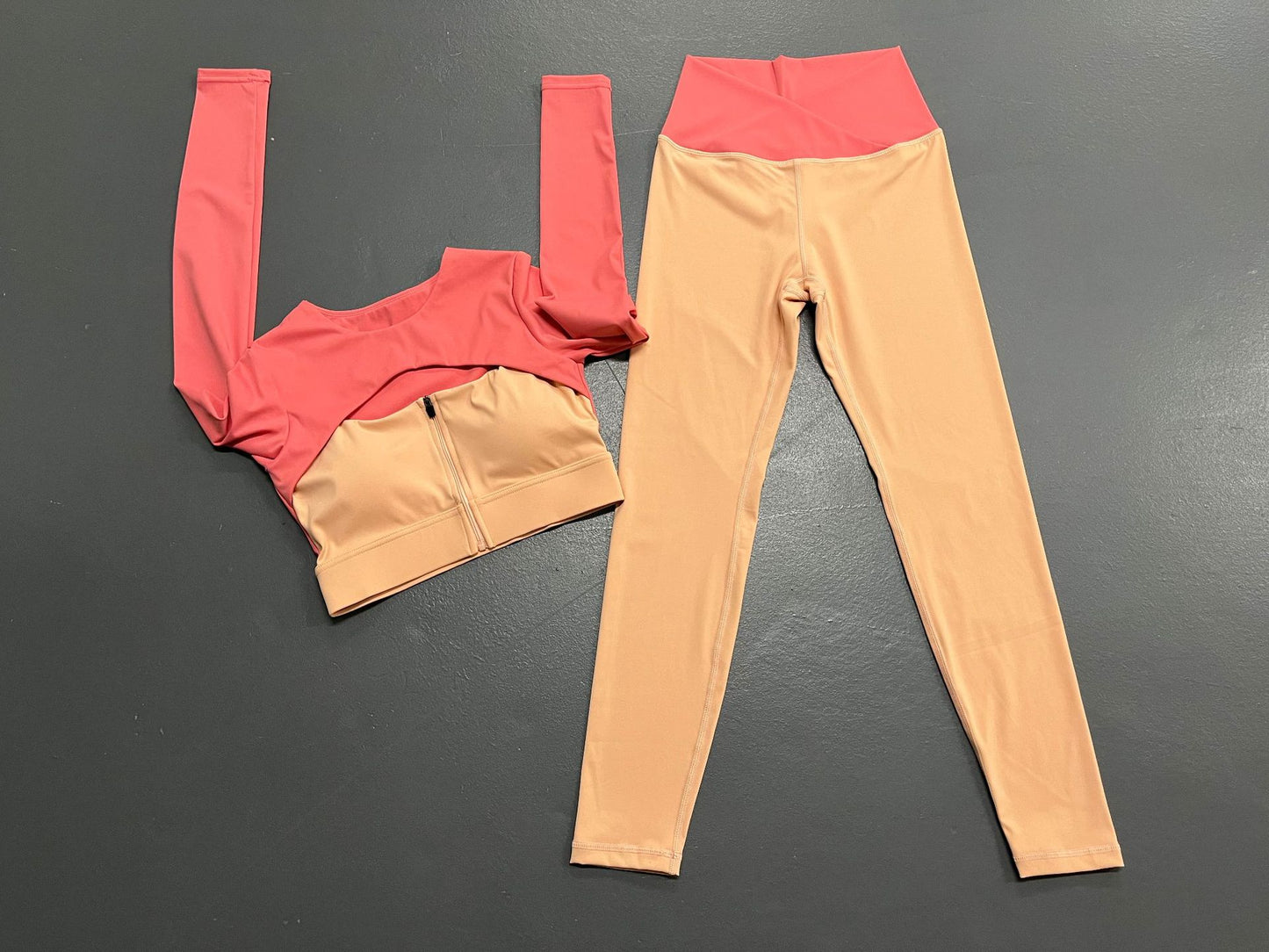 Long Sleeves Two Pieces Running Suits for Women