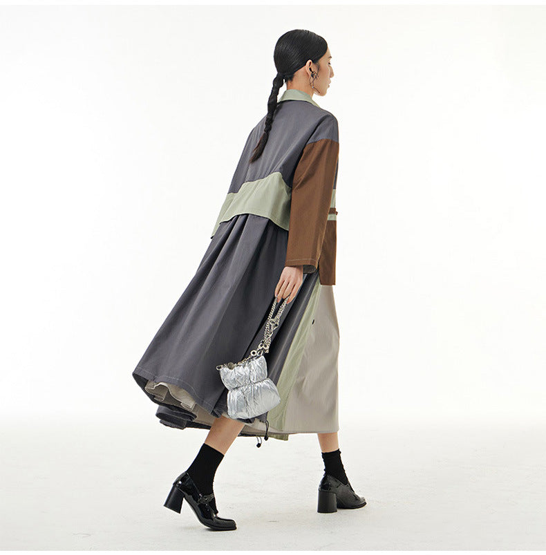 Fashion Designed Plus Sizes Women Trench Coats
