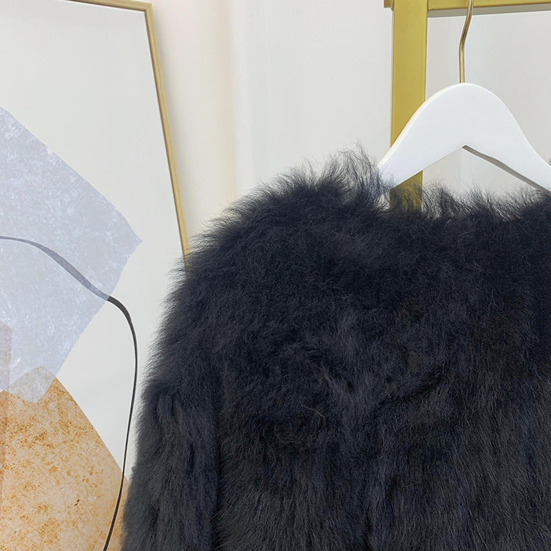 Warm Fur Short Coats for Women