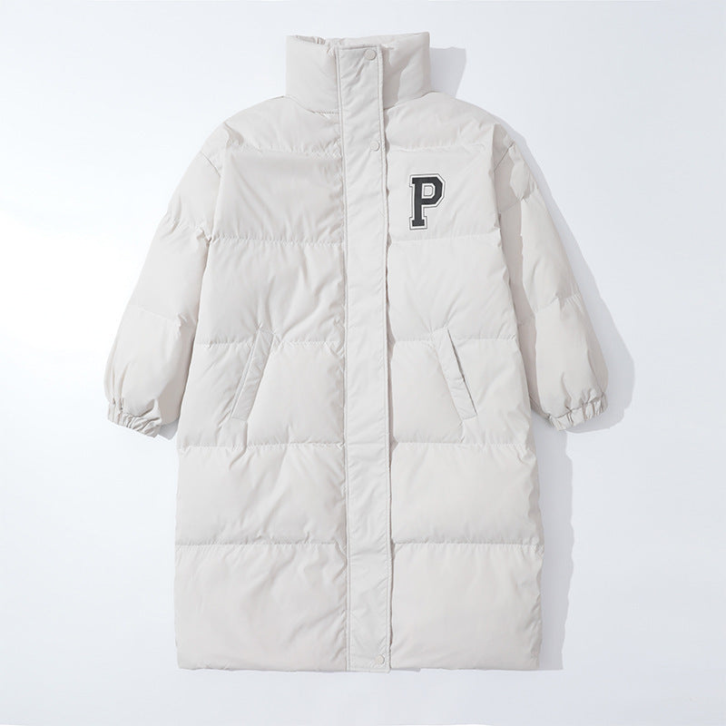 Casual Winter Long Down Overcoats for Women