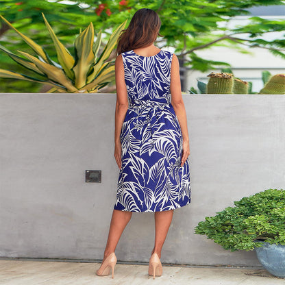 Women High Waist Summer Sundresses