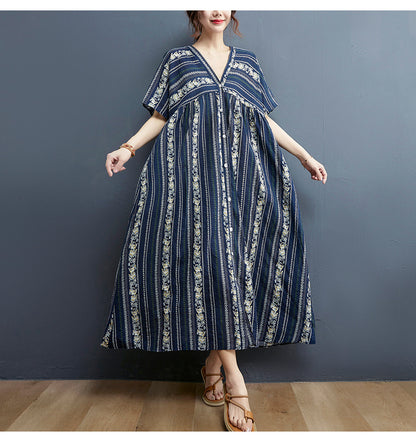 Summer Plus Sizes Long Cozy Dresses