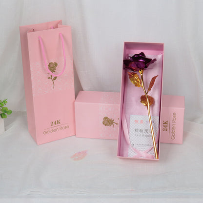 Gold Rose for Valentine's Day Gifts