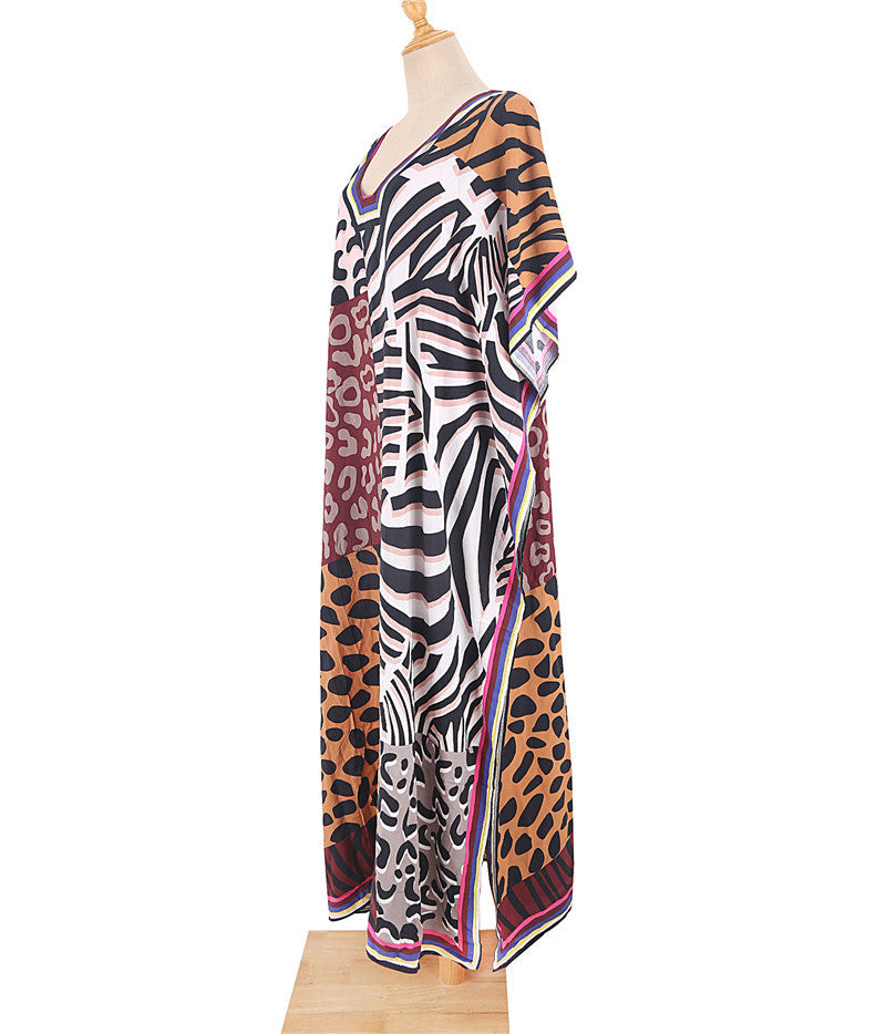 Casual Women Leopard Summer Bikini Rompers
