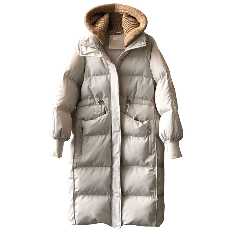Winter Warm Long Cotton Overcoats for Women