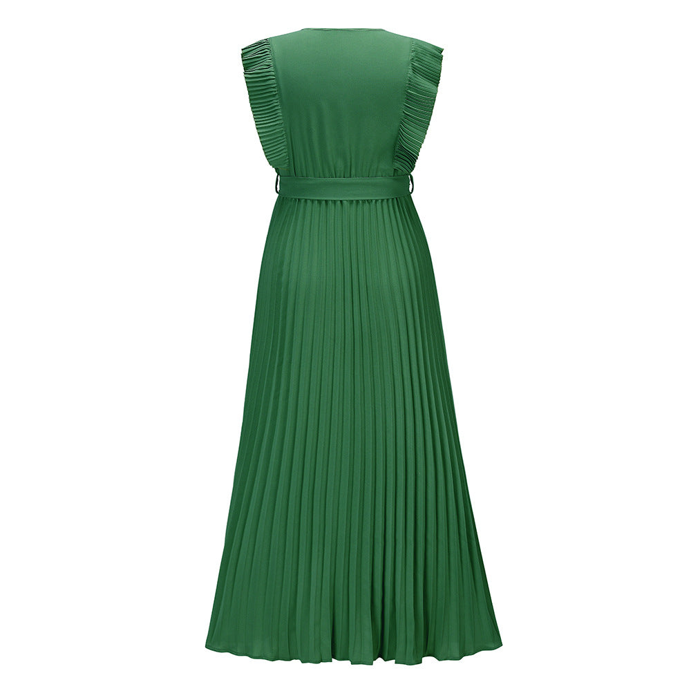 Casual Chiffon Sleeveless Women Long Maxi Dresses