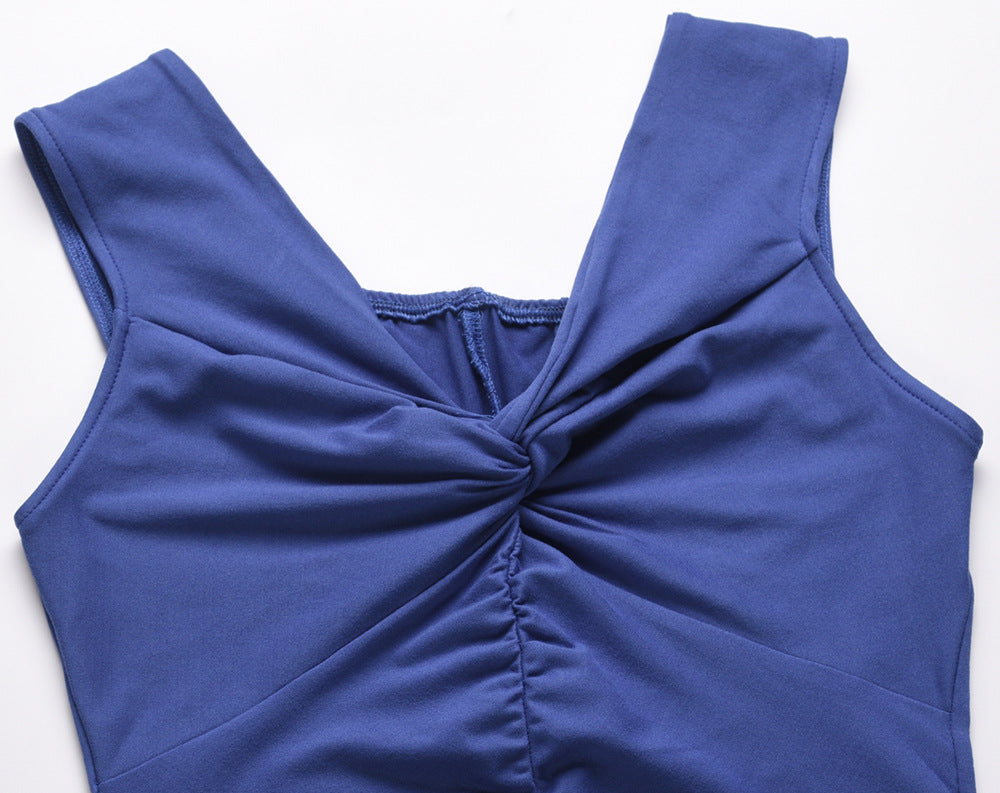 Sexy Backless Slim Women Evening Party Dresses