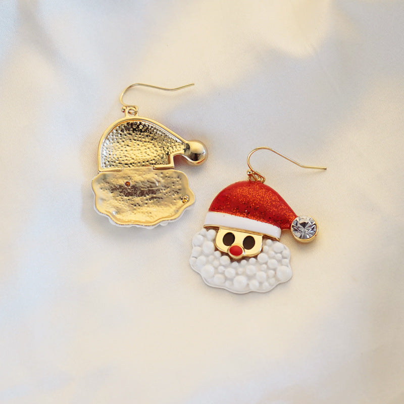 Santa Claus Women Drop Earring for Christmas