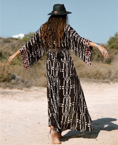 Sexy Summer Holiday Kimono Beachwear Cover Up Dresses