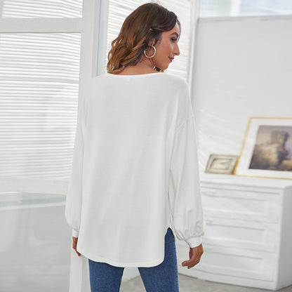 Casual Women Long Sleeves T Shirts