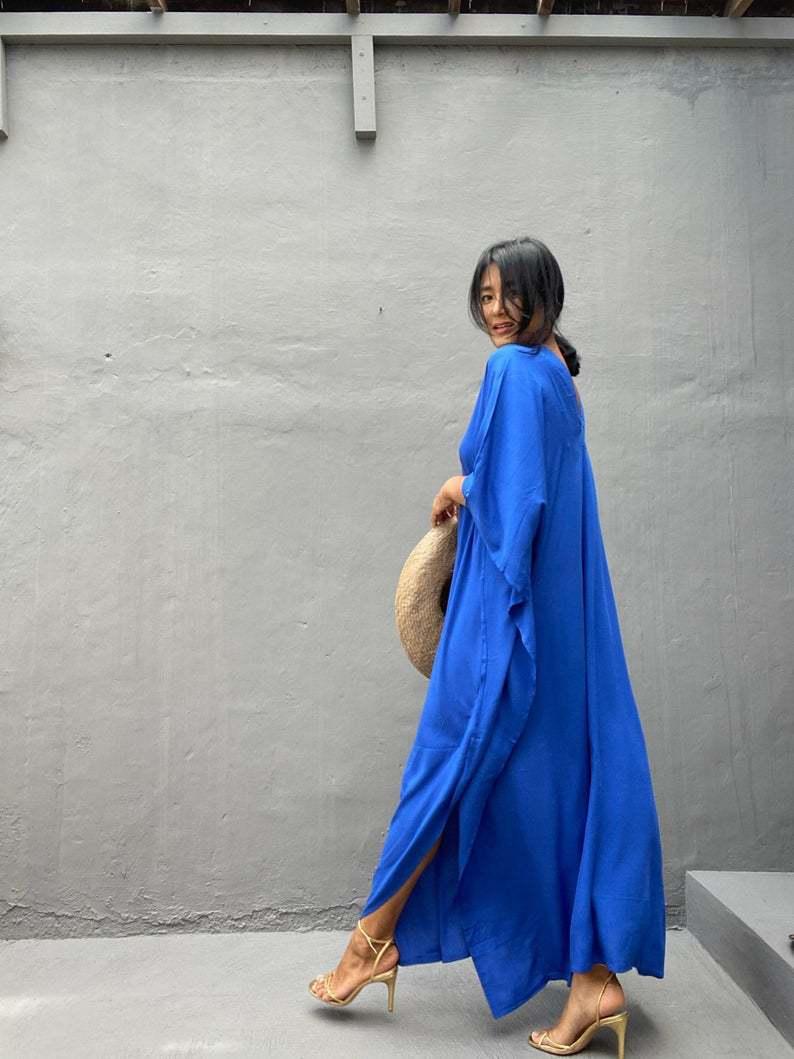 Casual Summer Holiday  Long Romper Cover Up Dresses