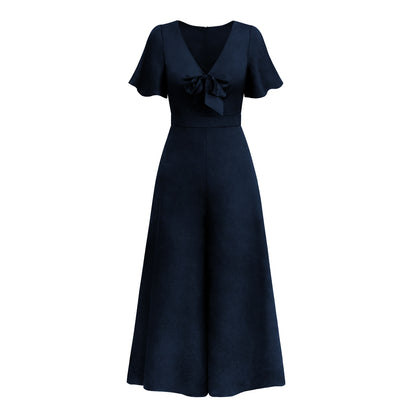 Casual Summer Short Sleeves Women Jumpsuits