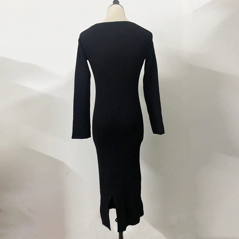 Sexy Sheath Knitted Dresses