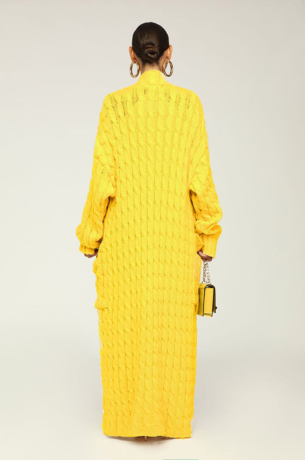 Casual Long Knitted Cardigan Overcoats for Women