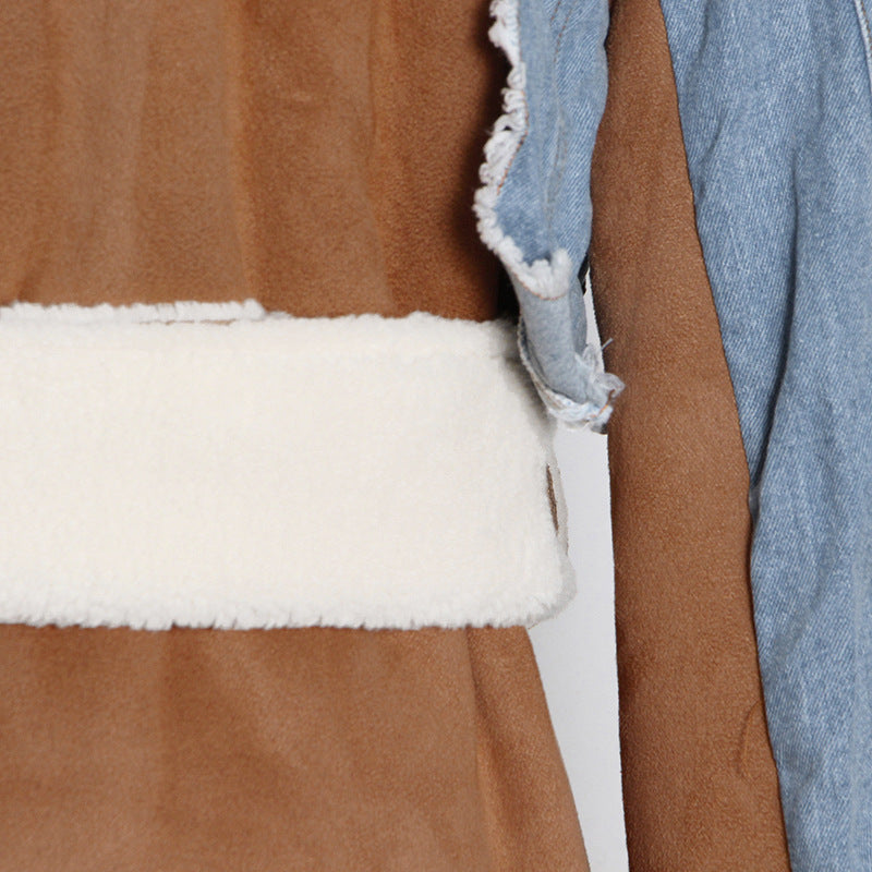 Fashion Sherpa Warm Long Overcoat for Women