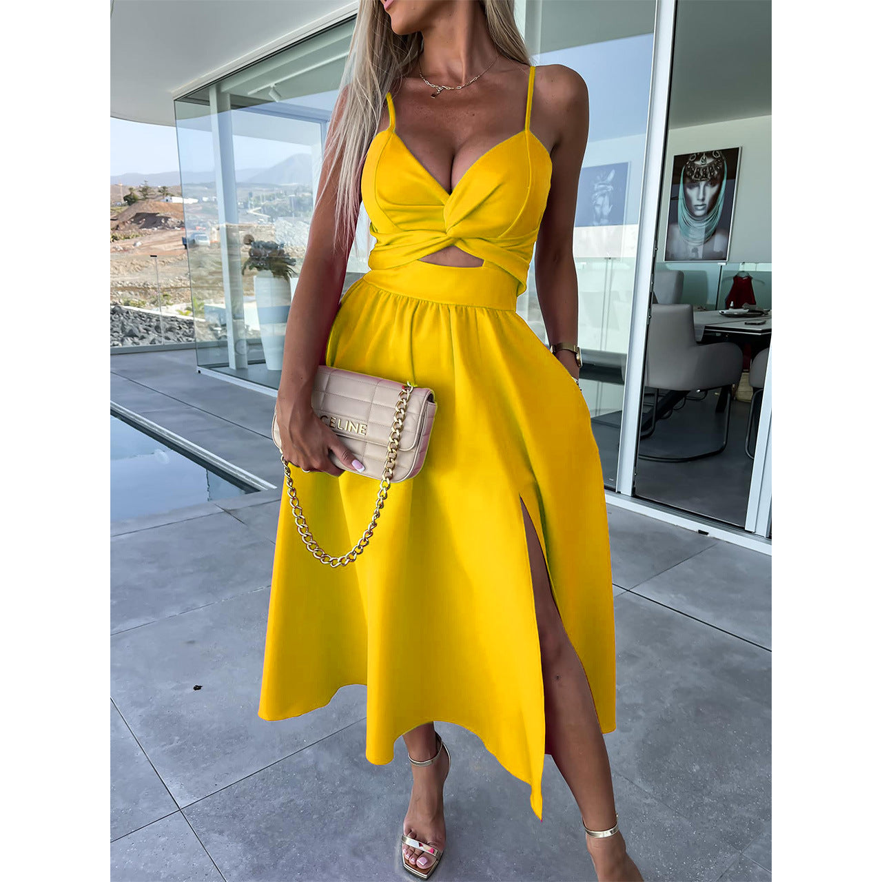 Sexy Summer Split Front Long Dresses