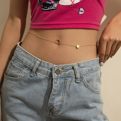 Summer Beach Star Design Metal Waist Chains