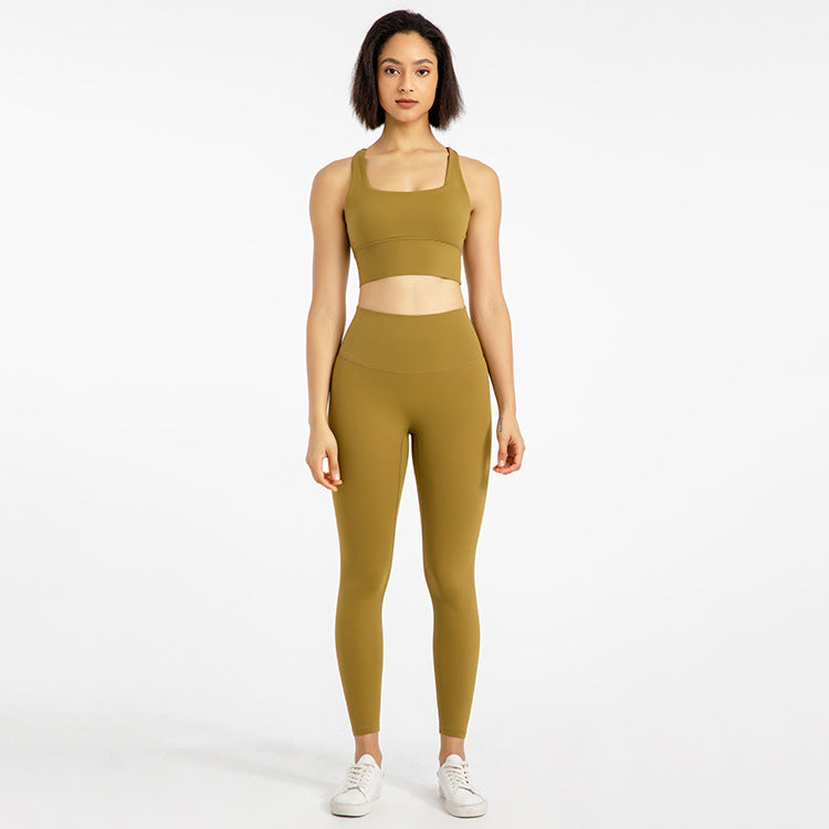 Sexy Women Outdoor Running Yoga Sets for Exercising