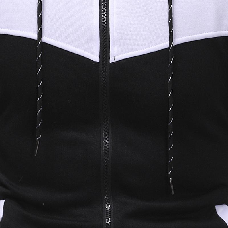 Casual Fall Men Hoody Sports Suits-STYLEGOING