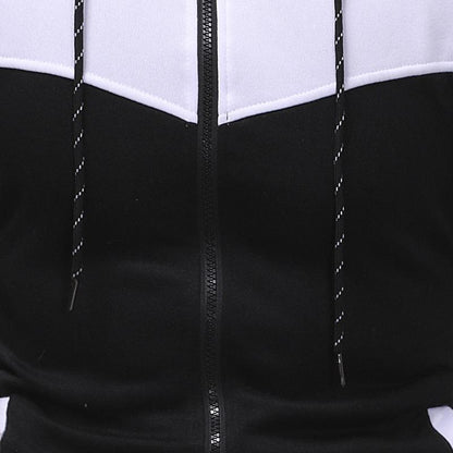 Casual Fall Men Hoody Sports Suits-STYLEGOING