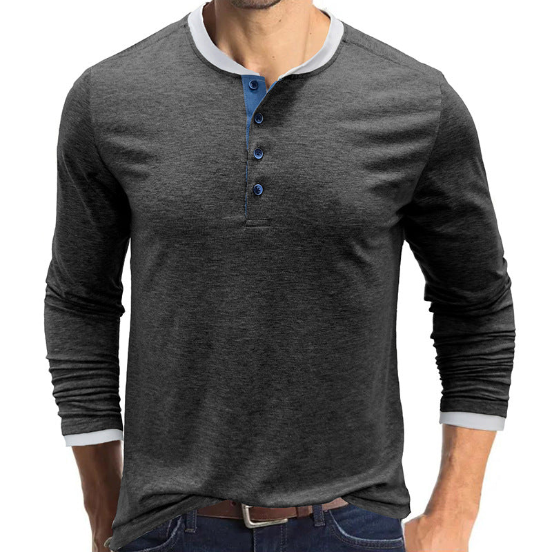 Leisure Fall  Long Sleeves T Shirts for Men