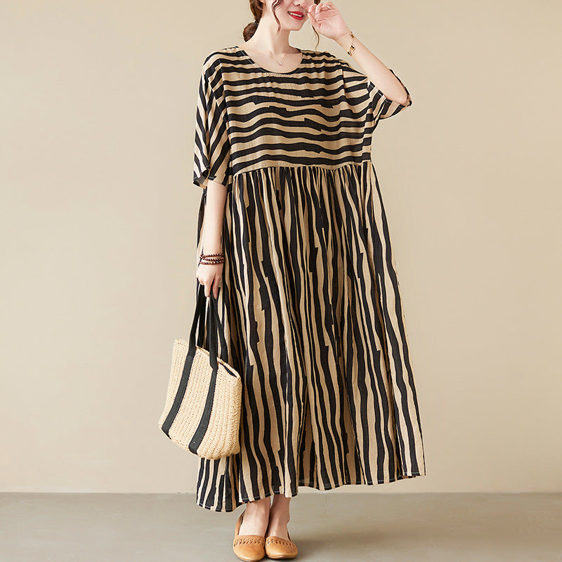 Summer Ethnic Plus Sizes Dresses