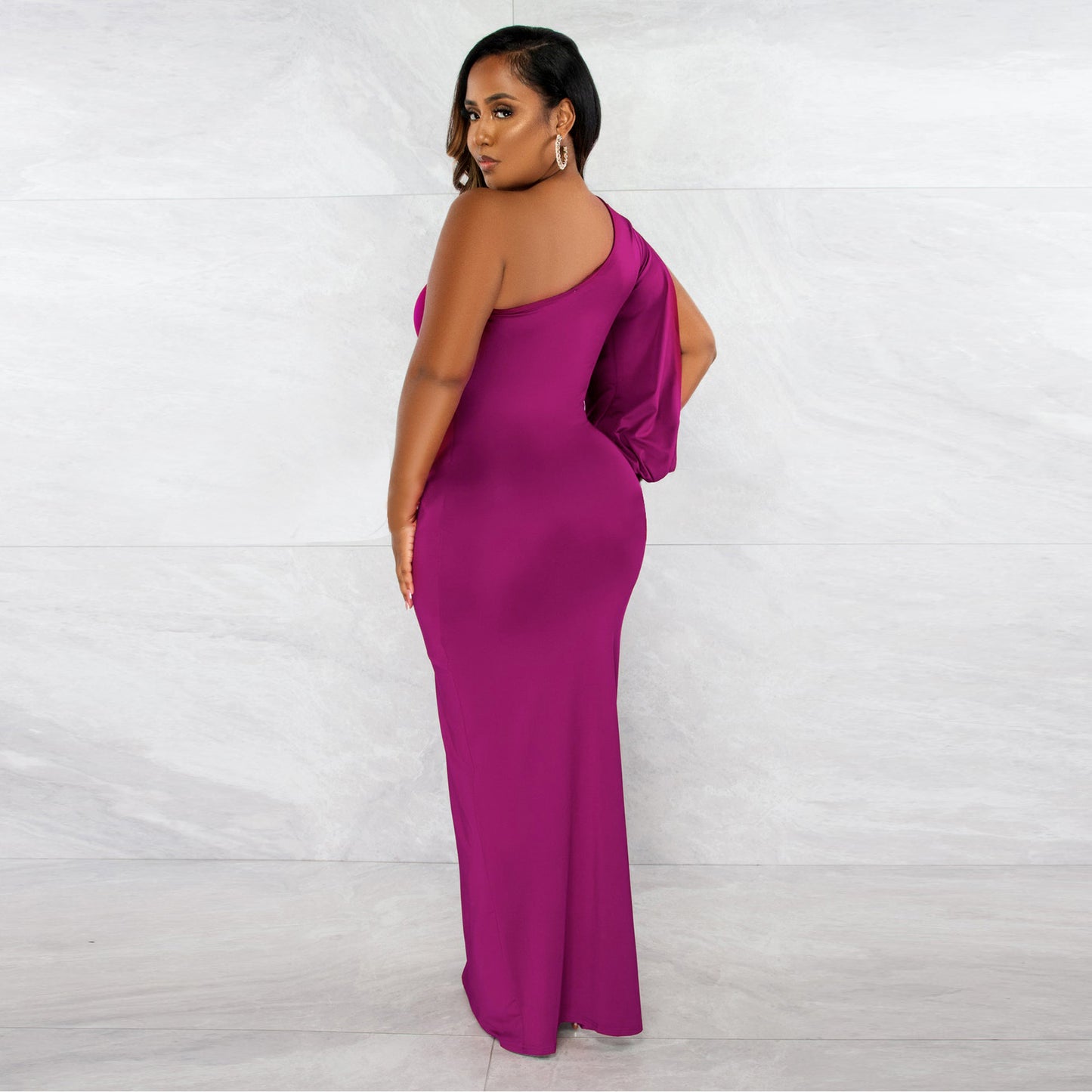 Classy One Shoulder Tight Dresses