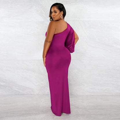 Classy One Shoulder Tight Dresses