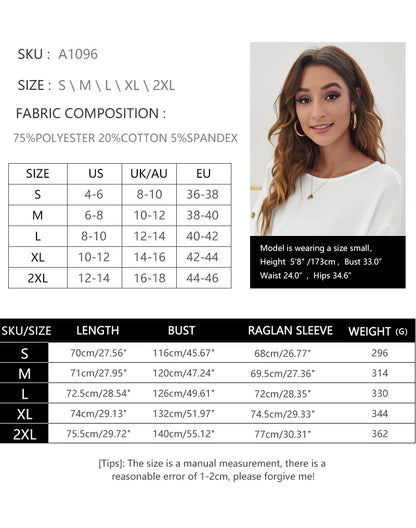 Casual Women Long Sleeves T Shirts