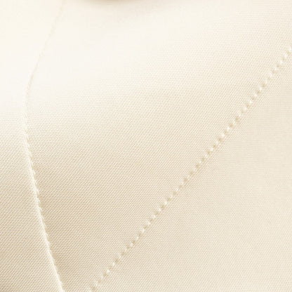 Designed Stand Collar Short Women Top Coat