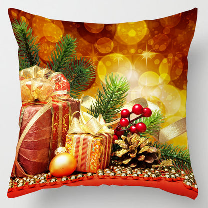 5pcs/Package Merry Christmas Santa Claus Pillow Case