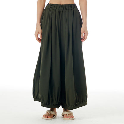Summer Casual Plus Sizes Wide Legs Pants