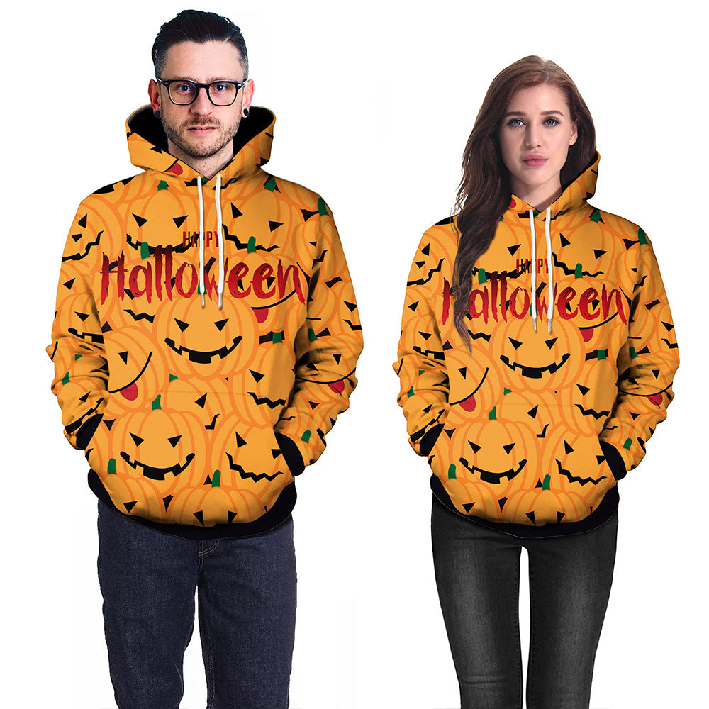 Hip Hop Style Women Plus Sizes Hoodies for Halloween