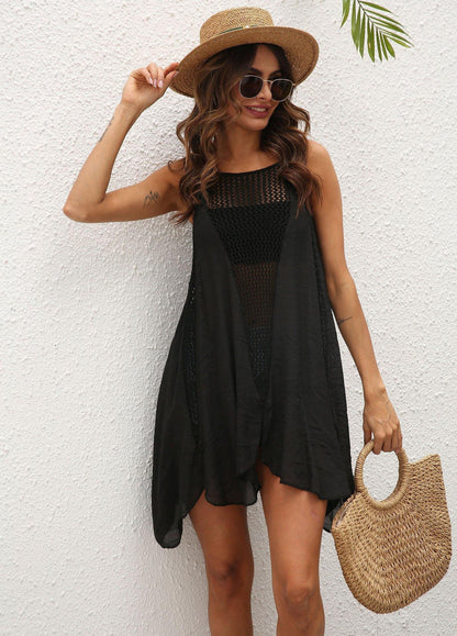 Women Irregular Summer Beach Cover Ups-STYLEGOING