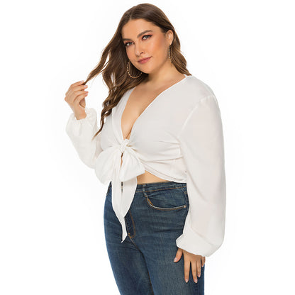 Sexy Summer Women Plus Sizes Shirts