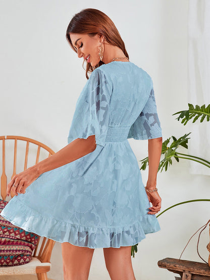 Summer Chiffon Summer A Line Short Dresses
